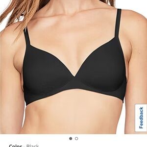 Warner's Classic Black Bra